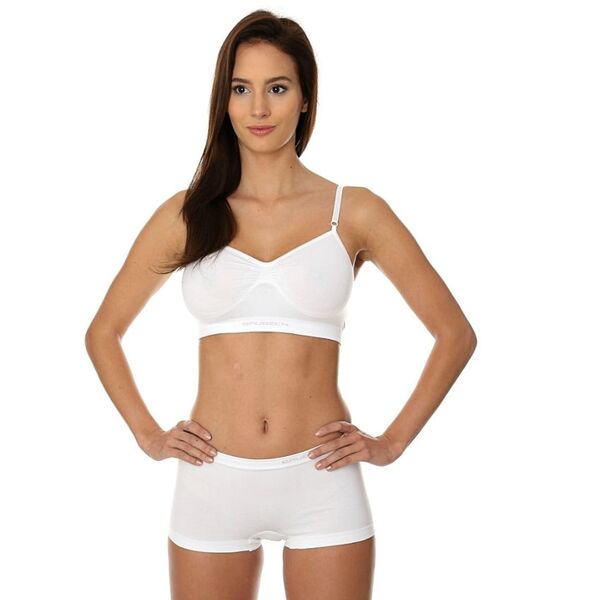 Brubeck Biustonosz Comfort Cotton biały r. 75B (BR00012A)