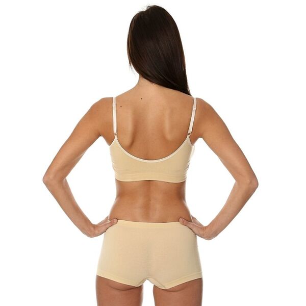 Brubeck Biustonosz Comfort Cotton beżowy r. 70B (BR00012A)