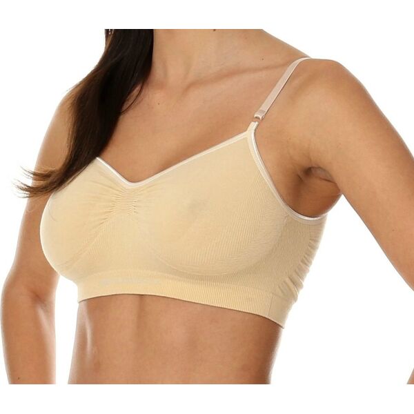 Brubeck Biustonosz Comfort Cotton beżowy r. 75B (BR00012A)