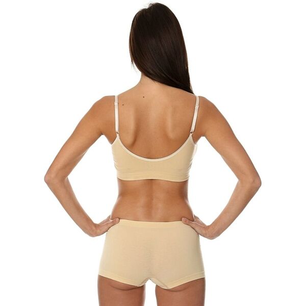 Brubeck Biustonosz Comfort Cotton beżowy r. 80C (BR00012A)