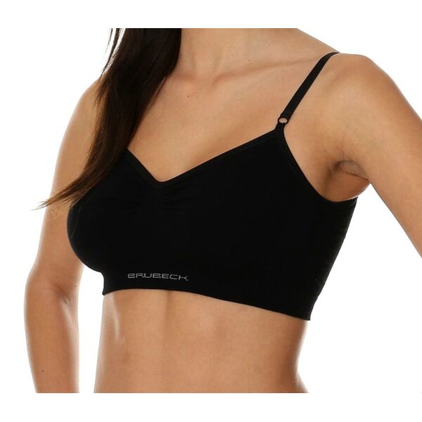Brubeck Biustonosz Comfort Cotton czarny r. 70B (BR00012A)
