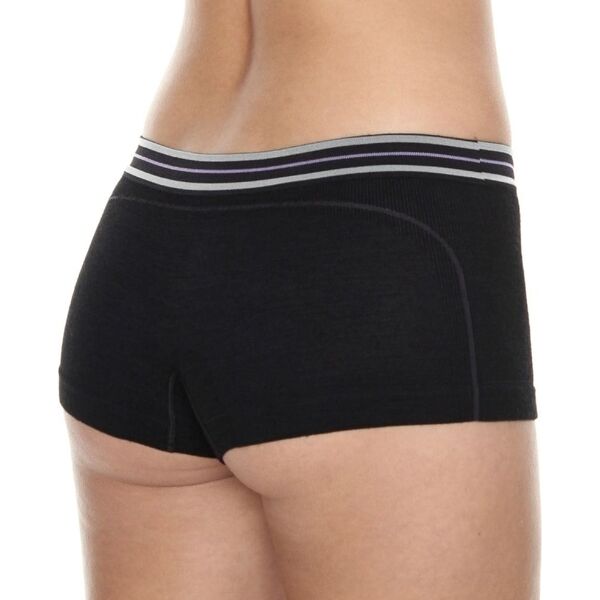 Brubeck Bokserki damskie Active Wool czarny r. L (BX10860)
