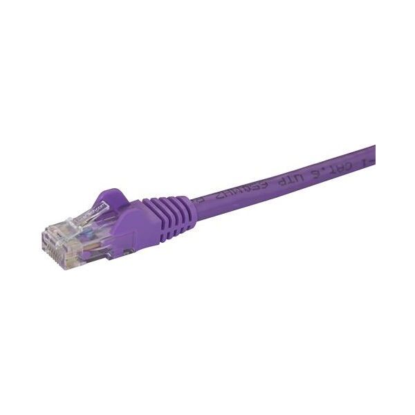 StarTech Patchcord CAT6, POE, 5m, fioletowy (N6PATC5MPL)