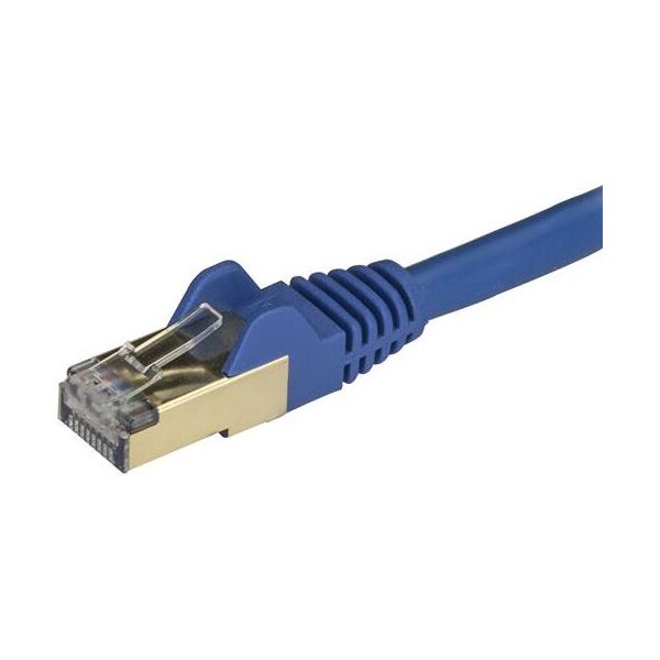 StarTech Patchcord CAT6A, STP, 2m, niebieski (6ASPAT2MBL)