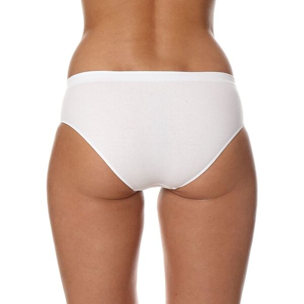 Brubeck Figi damskie Hipster HI00043A Comfort Cotton białe r. XL