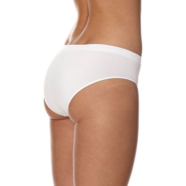Brubeck Figi damskie Hipster HI00043A Comfort Cotton białe r. XL