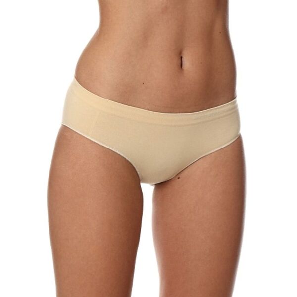 Brubeck Figi damskie Hipster HI00043A Comfort Cotton beżowe r. XL