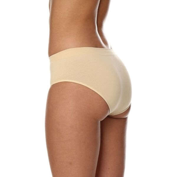 Brubeck Majtki damskie Hipster Classic Comfort Cotton beżowe r. S (HI00090A)