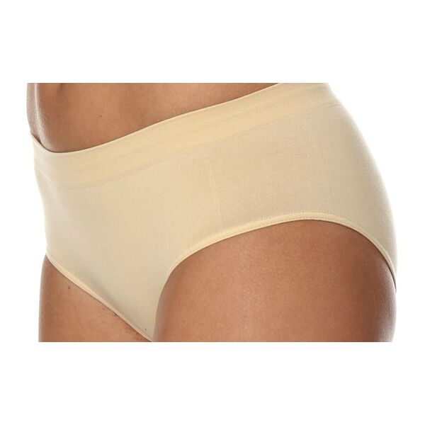 Brubeck Majtki damskie Hipster Classic Comfort Cotton beżowe r. S (HI00090A)