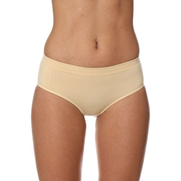 Brubeck Figi damskie Hipster Classic Comfort Cotton beżowe r. XL (HI00090A)