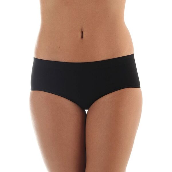 Brubeck Majtki damskie Hipster Classic Comfort Cotton czarne r. L (HI00090A)
