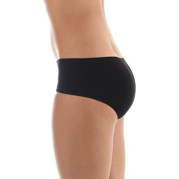 Brubeck Majtki damskie Hipster Classic Comfort Cotton czarne r. L (HI00090A)