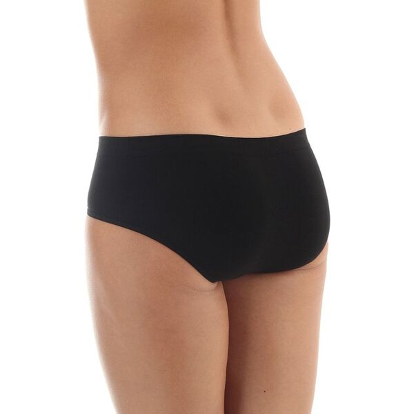 Brubeck Majtki damskie Hipster Classic Comfort Cotton czarne r. L (HI00090A)