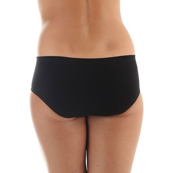 Brubeck Majtki damskie Hipster Classic Comfort Cotton czarne r. L (HI00090A)