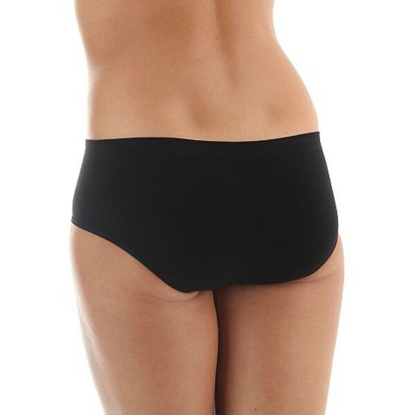 Brubeck Majtki damskie Hipster Classic Comfort Cotton czarne r. L (HI00090A)