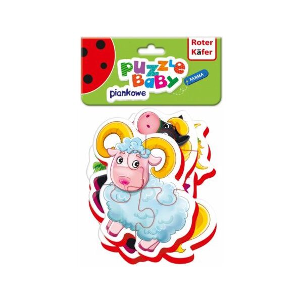 Roter Kafer Baby puzzle Farma