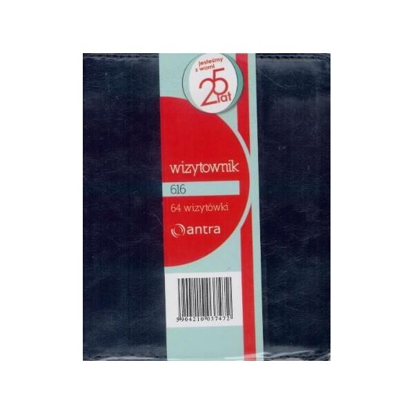 Antra Wizytownik 64 dwuklatkowy 616 granatowy (233386)