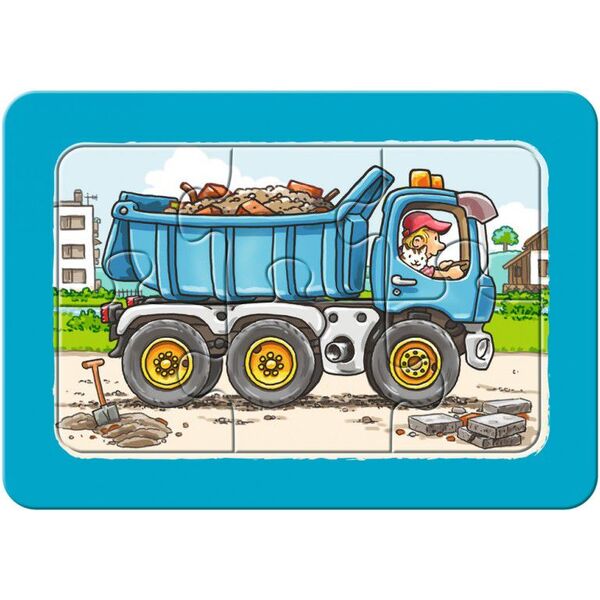 Ravensburger Moje pierwsze puzzle Pojazdy 3 x 6 el. (065738)
