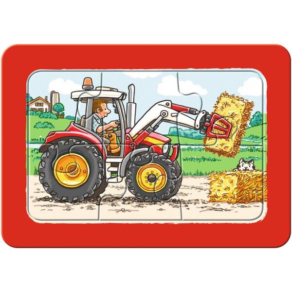 Ravensburger Moje pierwsze puzzle Pojazdy 3 x 6 el. (065738)
