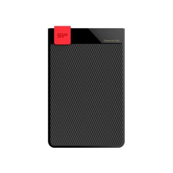 Dysk zewnętrzny HDD Silicon Power Diamond D30 2TB Czarny (SP020TBPHDD3SS3K)
