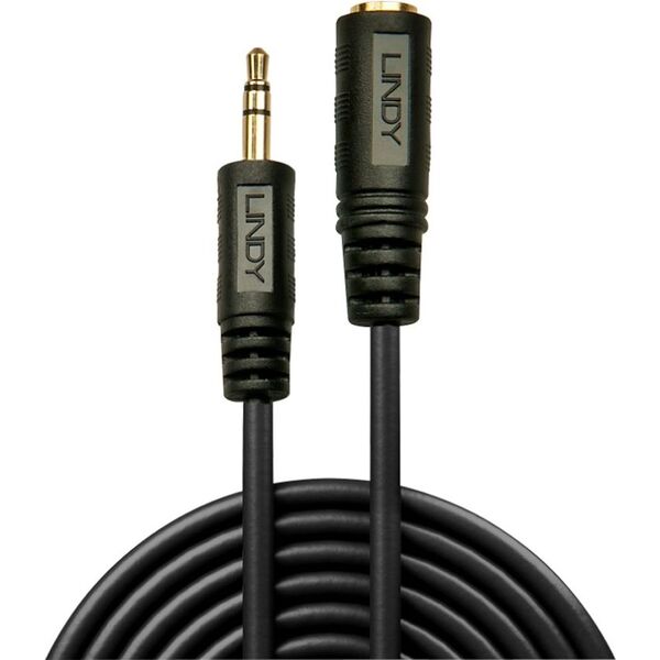 Kabel Lindy Jack 3.5mm - Jack 3.5mm 3m czarny (35653)