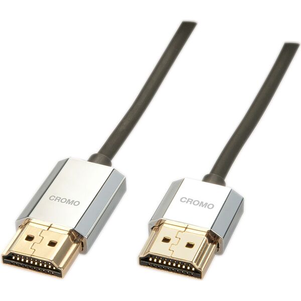 Kabel Lindy HDMI - HDMI 3m srebrny (41675)