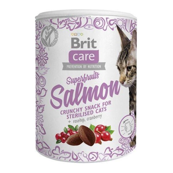 Brit Care Cat Snack Superfruits Salmon 100g