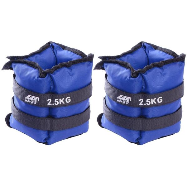 Eb Fit Obciążenie na przeguby niebieskie 5kg (2x2.5kg)