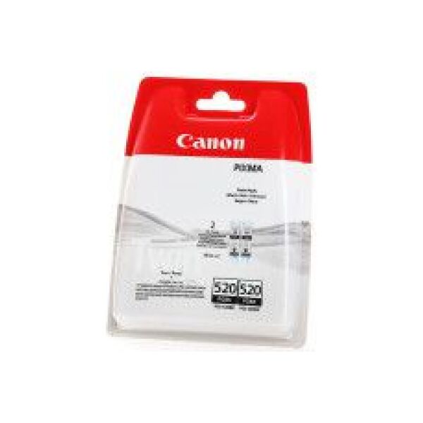 Tusz Canon Tusz PGI-520BK Blister Twin Pack, black (2932B009)