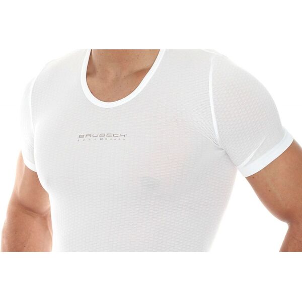 Brubeck Koszulka unisex Base Layer Brubeck biała r. L (SS10540)