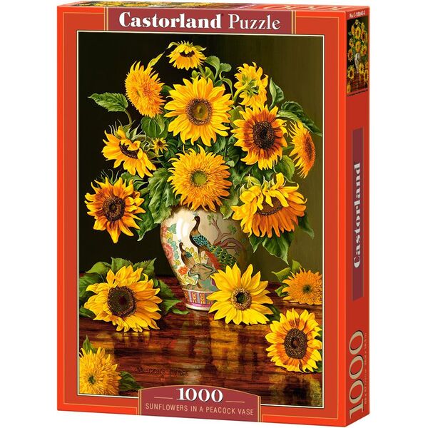 Castorland Puzzle 1000 Słoneczniki w wazonie