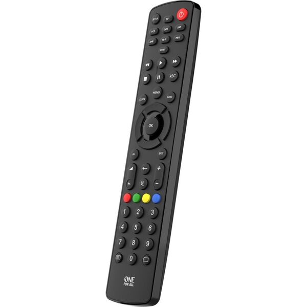 Pilot RTV One For All uniwersalny do obsługi 8 urządzeń (URC1280)