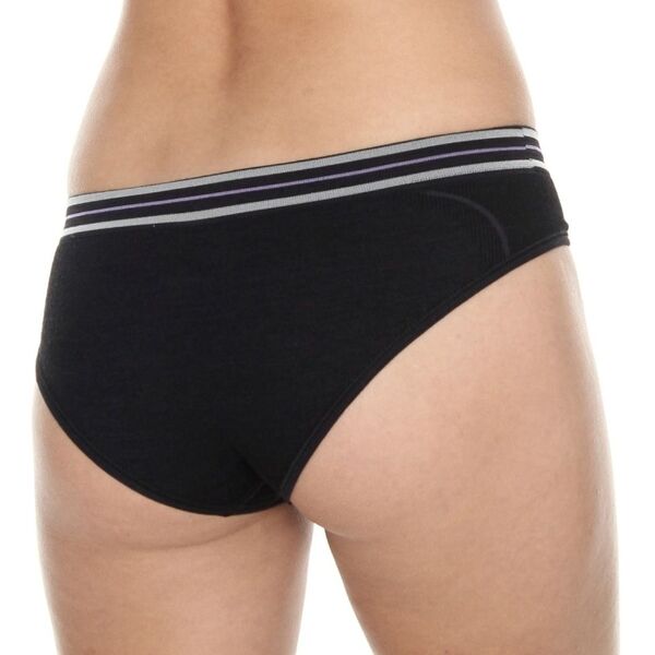 Brubeck Majtki damskie hipster Merino Active Wool czarny r. L (HI10190)