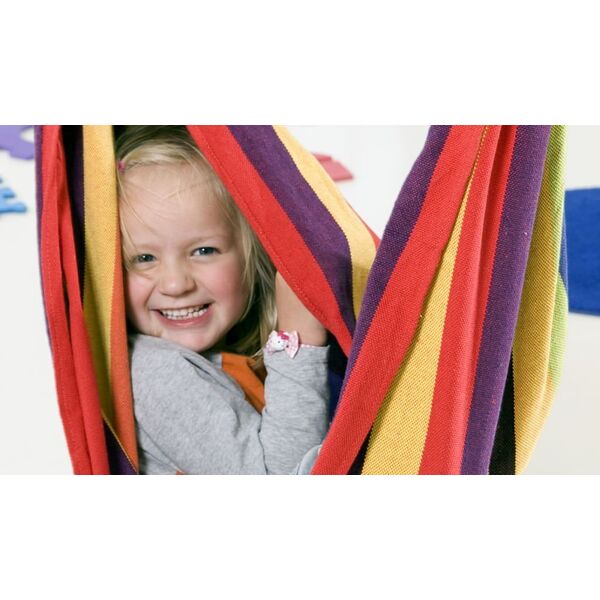 Amazonas Fotel wiszący dla dzieci Kids Relax Rainbow 155x120cm (AZ-1012300)