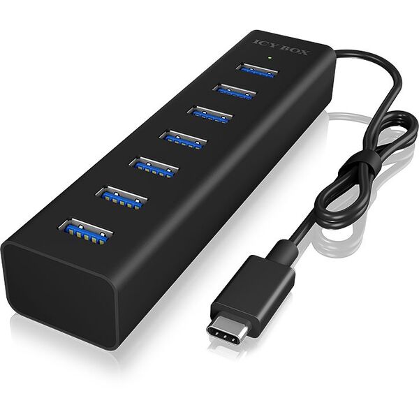 HUB USB Icy Box 7x USB-A 3.0 (IB-HUB1700-C3)