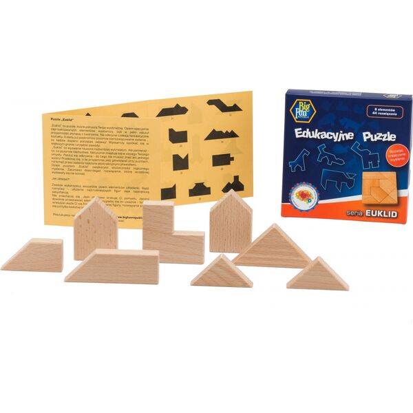Big Fun Republic Edukacyjne Puzzle - seria Euklid