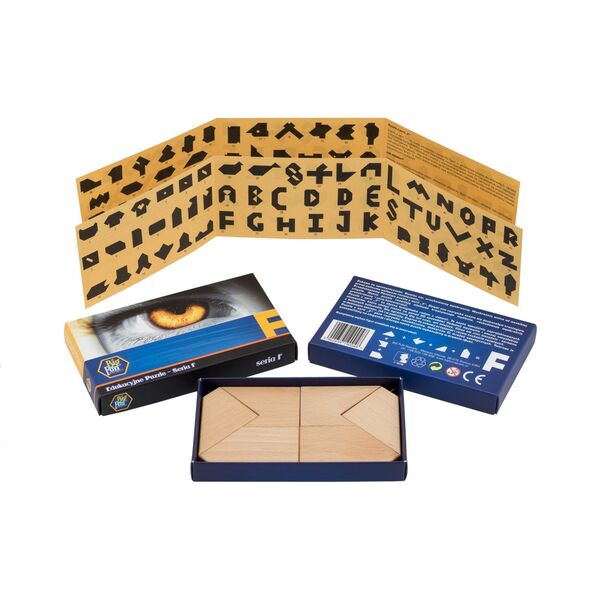 Big Fun Republic Edukacyjne Puzzle - seria F
