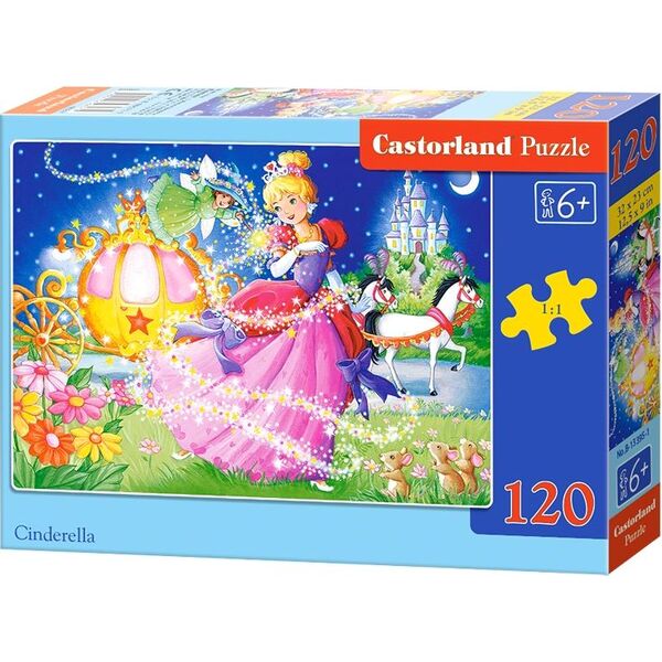 Castorland Puzzle Cinderella 120 elementów (261563)