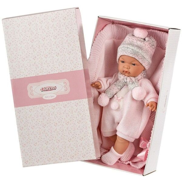 Llorens Lalka Joelle płacząca, z ręcznikiem, 38 cm (38938)