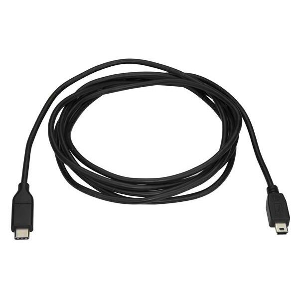Kabel USB StarTech USB-C - miniUSB 2 m Czarny (USB2CMB2M)