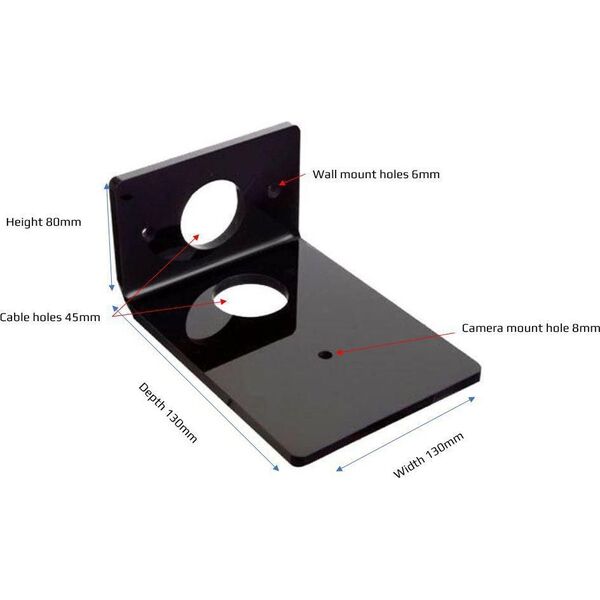 Uchwyt do projektorów VivoLink Camera shelf transparent - VLSHELF-S