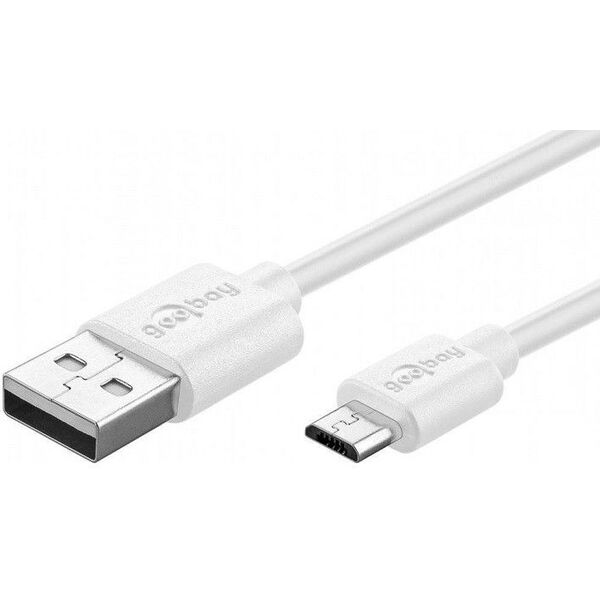 Kabel USB Gembird USB-A - 1 m Biały (77527)