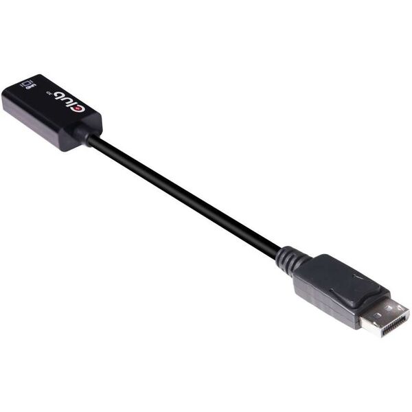 Kabel Club 3D DisplayPort - HDMI 0.2m czarny (CAC-1080)