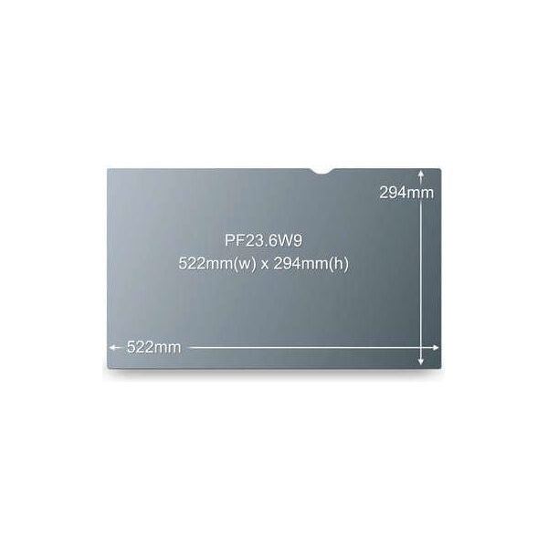 Filtr 3M Filtr prywatyzujący, 23.6" 16:9 (PF236W9B)