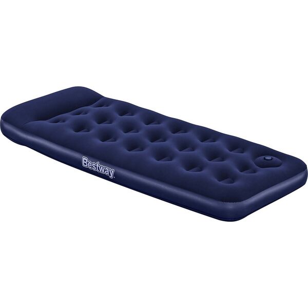 Bestway Materac welurowy Airbed Easy Inflate Single-Size 185x76x28
