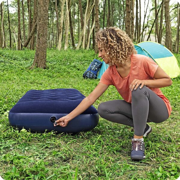 Bestway Materac welurowy Airbed Easy Inflate Single-Size 185x76x28