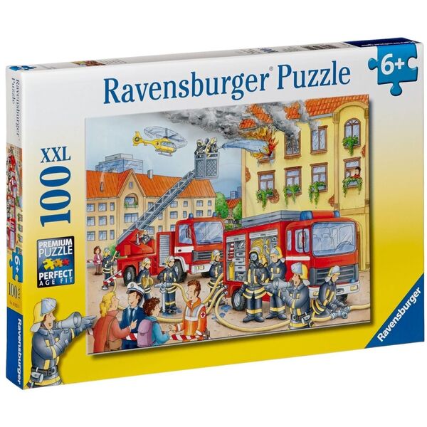 Ravensburger Puzzle 100 el XL Straż Pożarna (108220)
