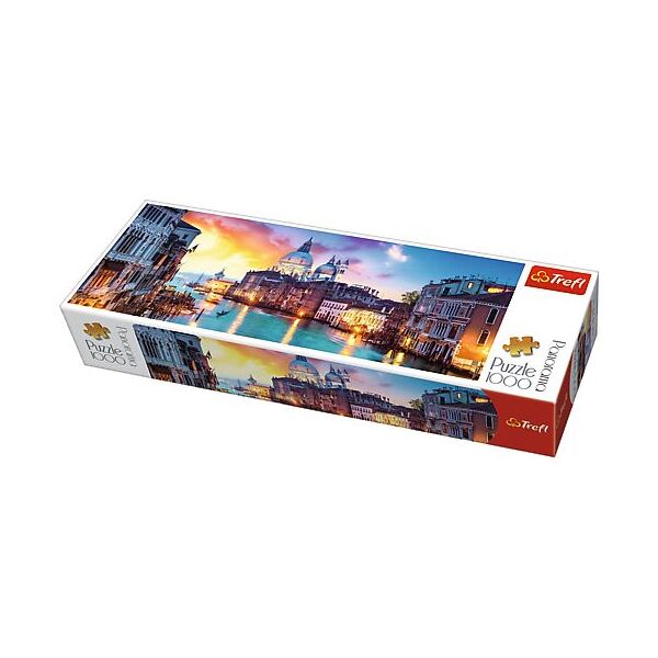 Trefl Puzzle 1000 elementów panorama Canal Grande Wenecja (29037)