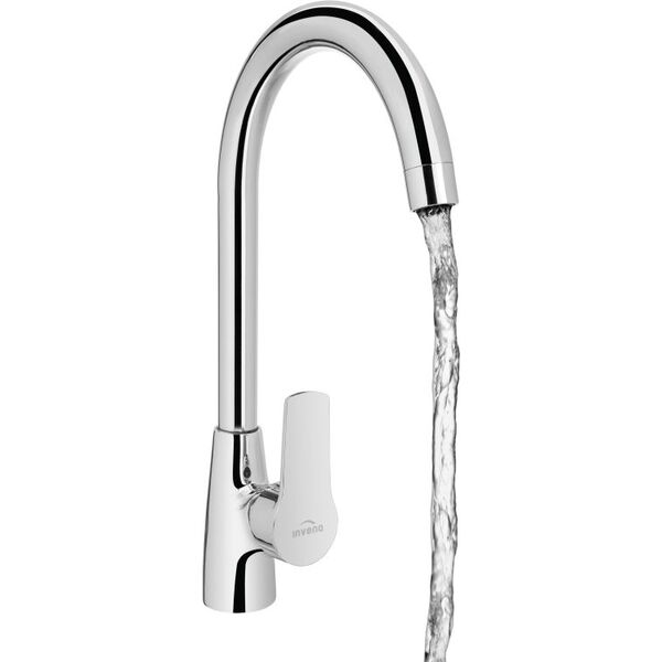 Bateria kuchenna Invena Verso stojąca chrom (BZ-82-L01-X)