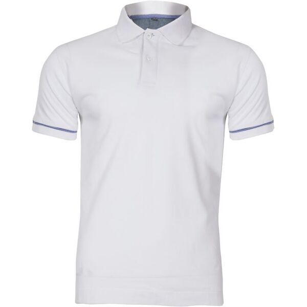 Lahti Pro Koszulka bawełniana polo biała 2XL (L4030805)